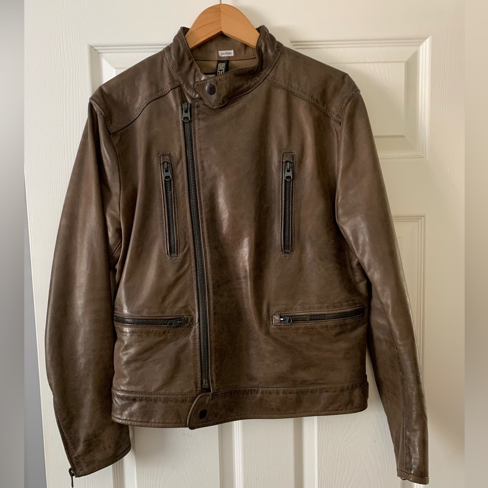 Matchless men’s Italian leather jacket size L